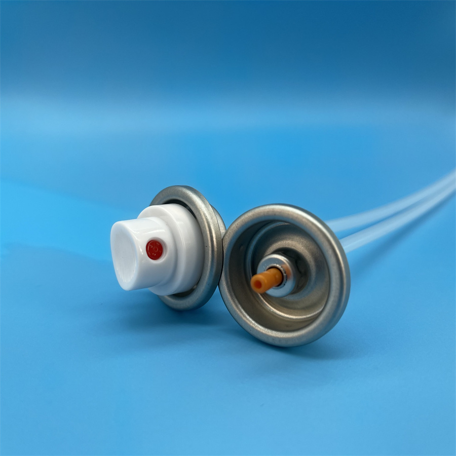 Универсален вентил и капачка за аерозолен дозатор - Прецизно приложение за множество индустрии - Включени спецификации