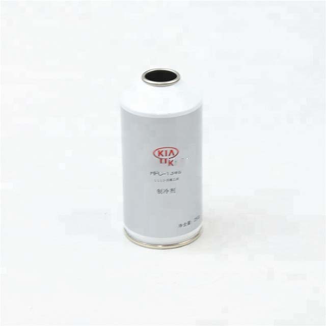 Bomboletta di gas refrigerata in latta aerosol vuota R134a con vernice