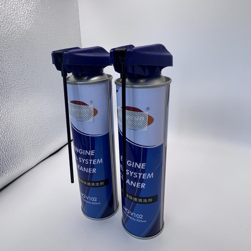 Praktesch Aerosol Sprayer mat ausklappbare Tube a Sperrung - Villsäiteg Haushaltsreinigungsinstrument