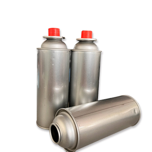 Butangasbehållare med tryckt design - 400 ml kapacitet