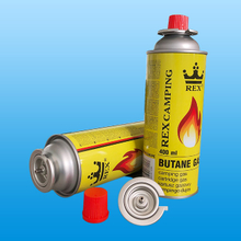 Butane Gas Cartridge para sa Portable Stoves - 400ml