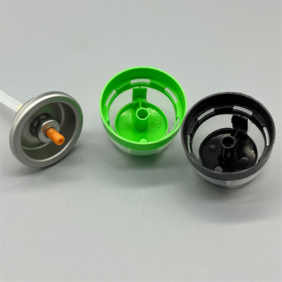 Heavy-Duty Aerosol Spray Air Freshener Valve for Industrial and Consumer Odor Control Solutions with Universal Actuator Fit