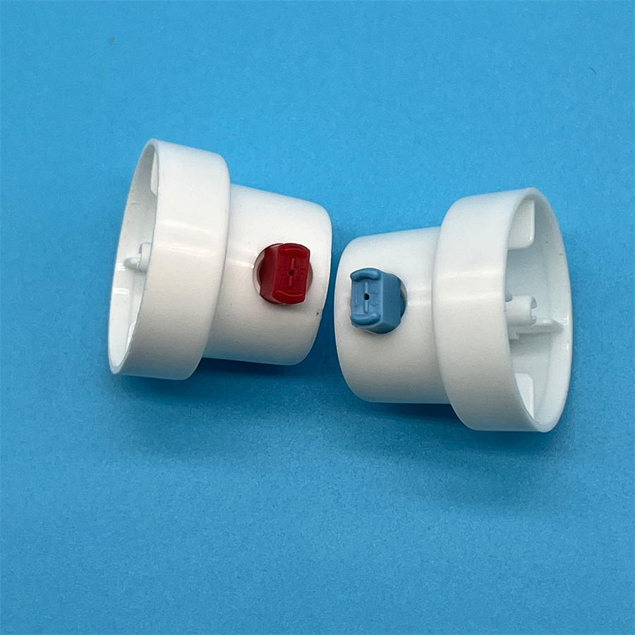 Female paint spray valve (158)