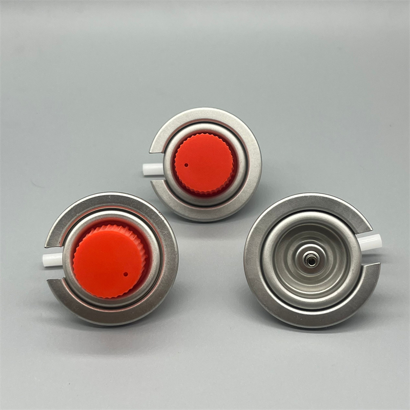 Compact Gas Canister Valve for Portable Stoves with Lightweight Design