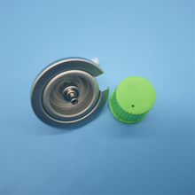 Butane gas stove valve with rapid ignition for household butane stoves and kitchen cookers with heat-resistant build