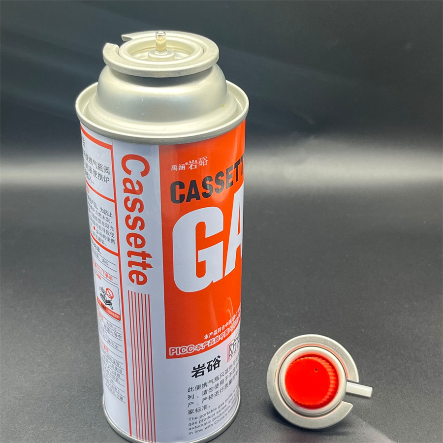 High-Pressure Butane Gas Cylinder Canister Valve for Outdoor Cooking | Reliable Safety Features