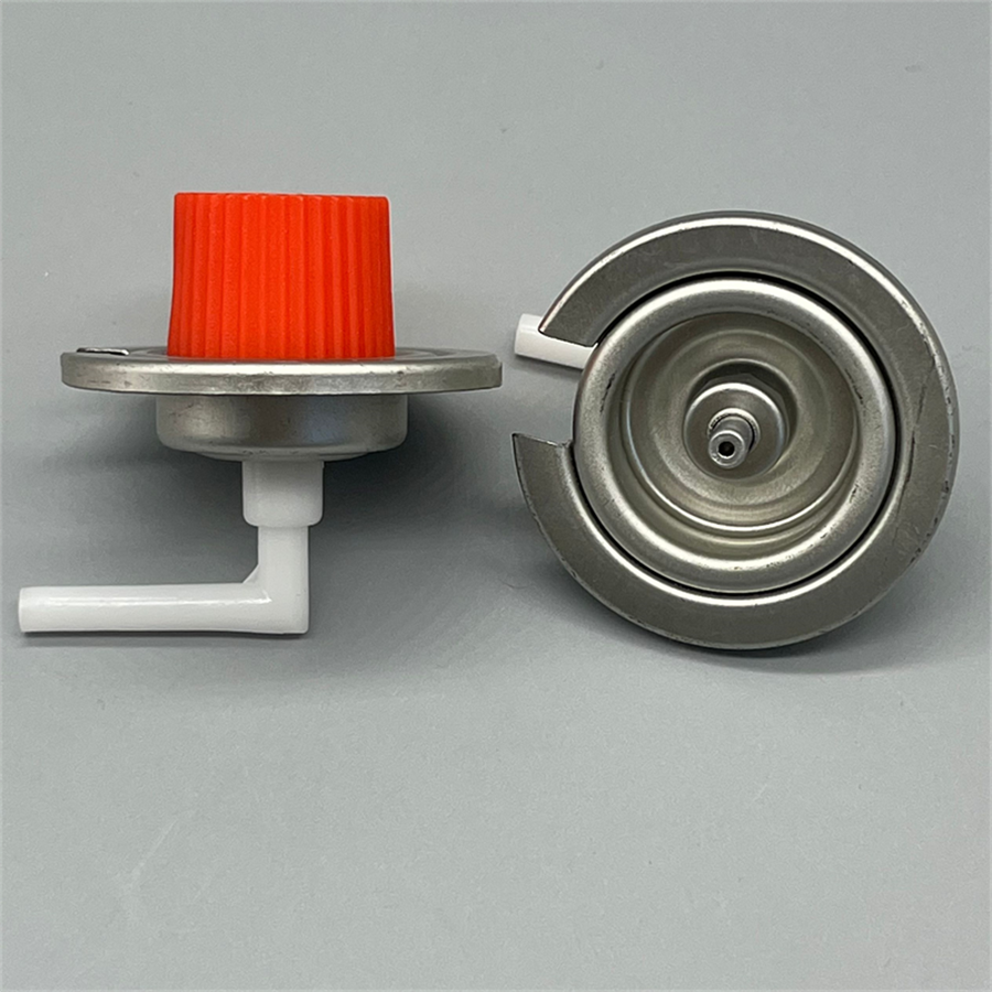 Compact Gas Canister Valve for Travelers with Quick-Deploy & Space-Saving Features