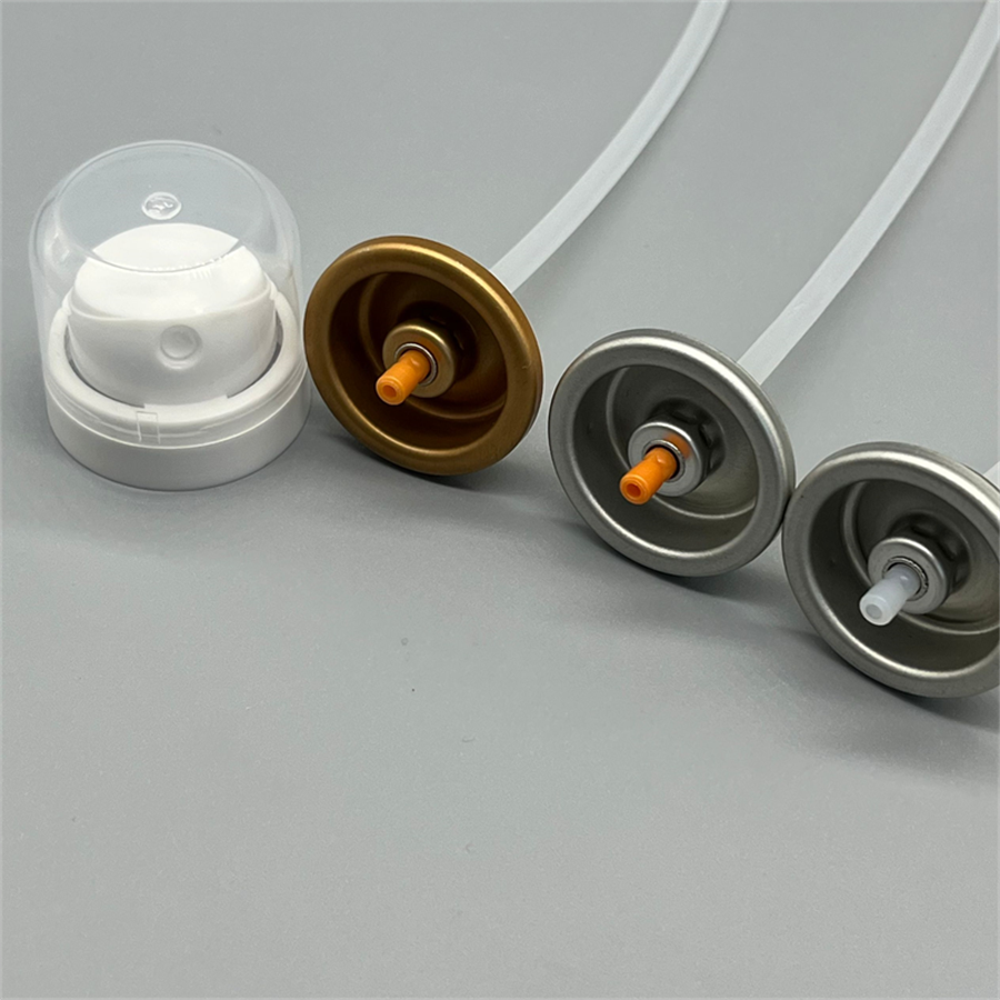Air freshener valve with actutor (22)