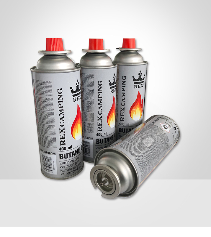 One Inch Portable Butane Gas Stove Aerosol Valve for Camping Cartridge Gas Tin Cans 