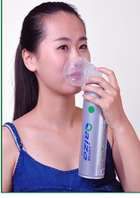 maschera di ossigeno in plastica per ossigeno in scatola / Valvola per aerosol di ossigeno per barattoli di latta Maschera di ossigeno per aerosol portatile / 