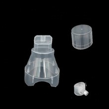 Портативна аерозольна киснева маска / пластикова киснева маска для консервованого кисню / Кисневий аерозольний клапан для консервних банок 