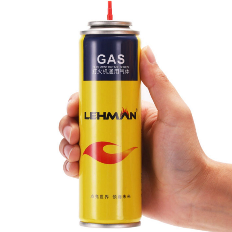 Ĉina Fabrikisto 5x Fuel Pli malpeza repleniga valvo 750ml Altkvalita Efika 5x Super Butana Replena Valva Gas -Valvo Pli malpeza