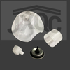 Portable Aerosol Oxygen Mask / Oxygen Aerosol Spray Cap / Oxygen Aerosol Valve for Tin Cans 