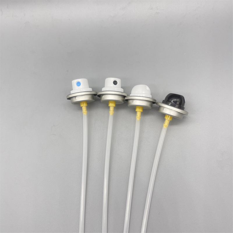 Advanced Aerosol Valve for Body Spray Dispensing - Adjustable Spray Patterns, Versatile Use in Spa Environments