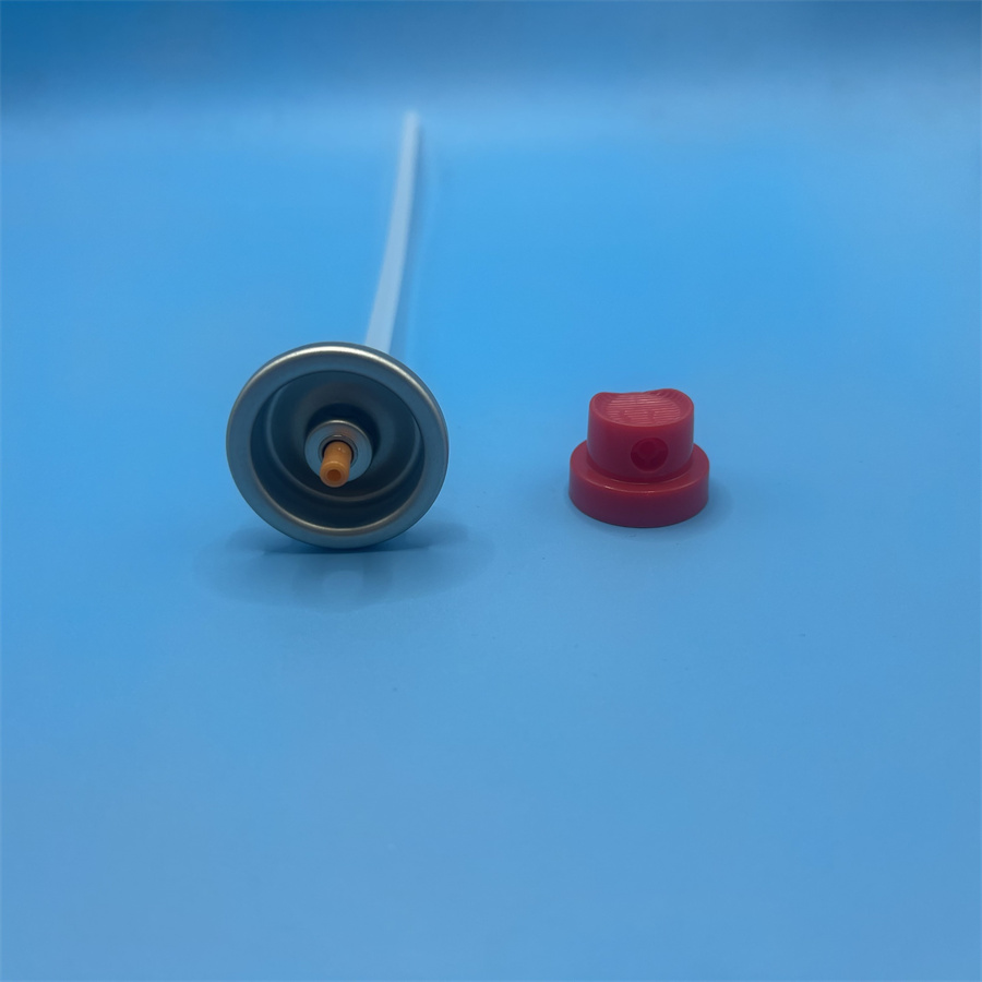 All Direction Spray Valve, Omni-Directional Aerosol Valve, 360-Degree Dispensing Valve for Industrial Machinery Cleaning, Lubrication And Mechanical Maintenance, Standard Aerosol Specification, Univer