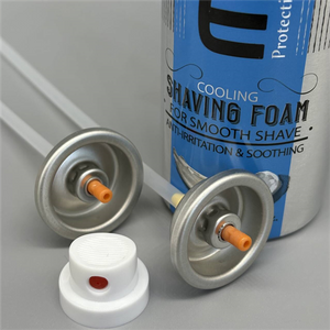  TSA-Compliant Shaving Foam Valve for Travel-Size Containers with Leak-Proof Flight Security