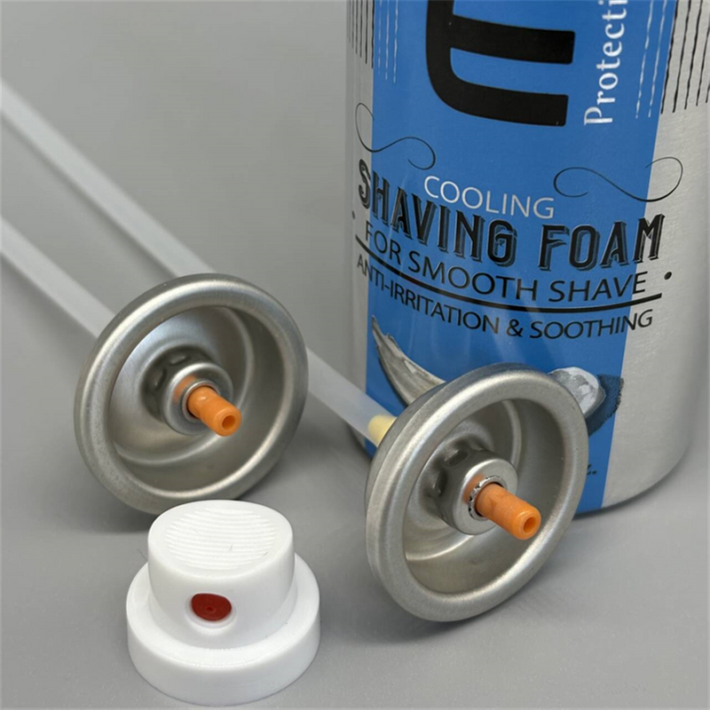  TSA-Compliant Shaving Foam Valve for Travel-Size Containers with Leak-Proof Flight Security