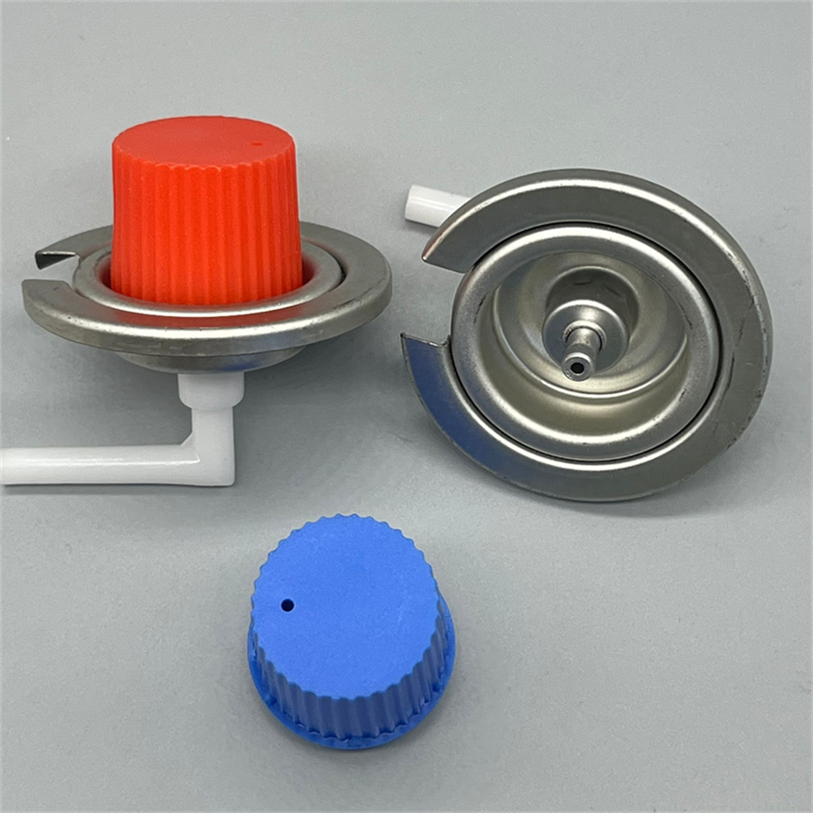 Compact Gas Canister Valve for Travelers with Quick-Deploy & Space-Saving Features