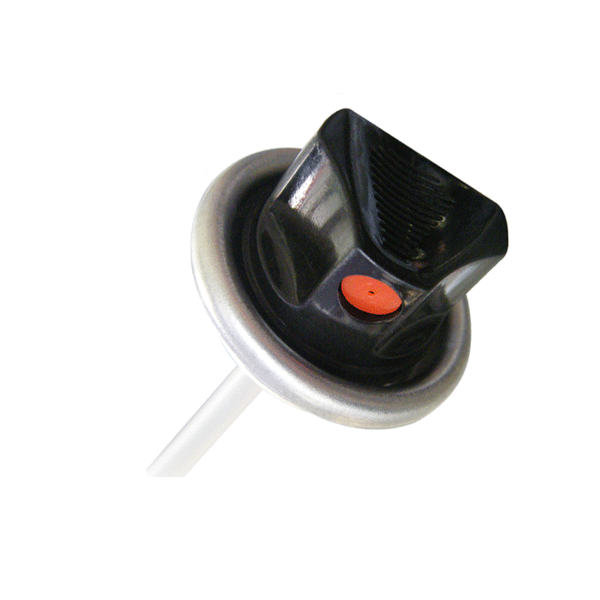 Valvola di spruzzatura della vernice/vavola di spruzzatura della vernice aerosol con copertura antispruzzo antirughe