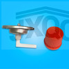 One Inch Portable Butane Gas Stove Aerosol Valve for Camping Cartridge Gas Tin Cans