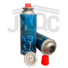 Bidon de gaz butane pour radiateurs de camping portables - Capacité 400 ml, chauffage efficace et propre
