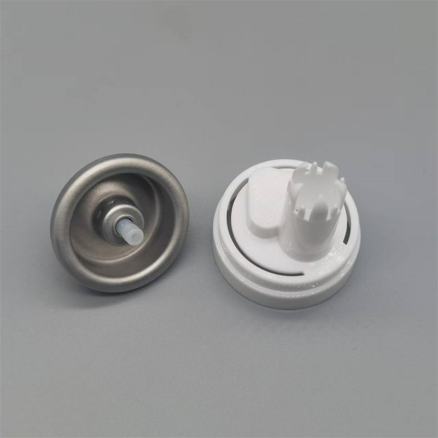 Aerosol Hair Mousse Dispenser Valve, Foam Spray Actuator for Professional Salon Hair Styling, Constant Pressure Foam Dispensing, Standard Aerosol Can Matching