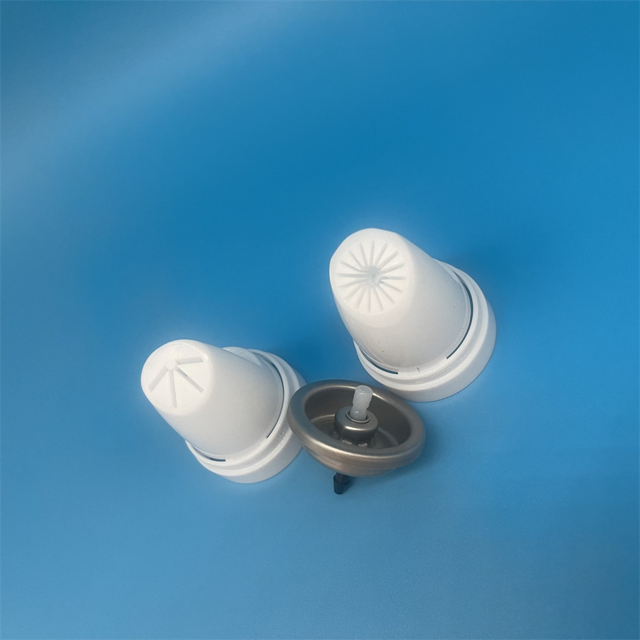 Hair mousse spray valve (142)