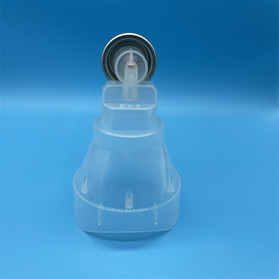 Oxygen spray valve actuator (37)