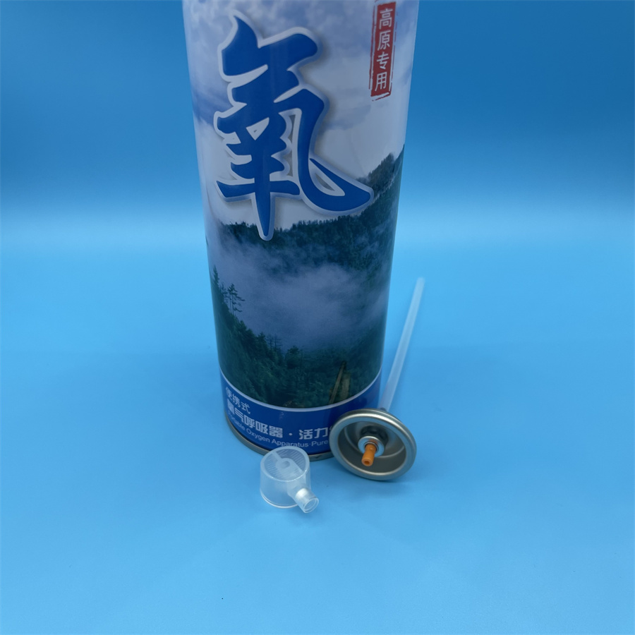 Oxygen spray valve actuator (65)