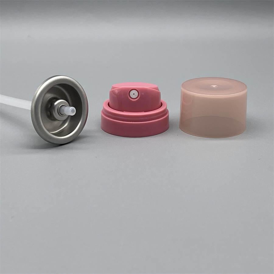 Deodorant body spray valve with ultra-fine mist for daily personal hygiene use