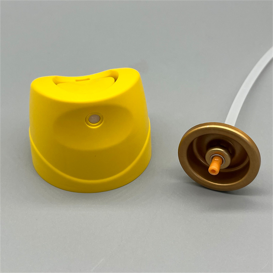 Air freshener valve with actutor (24)