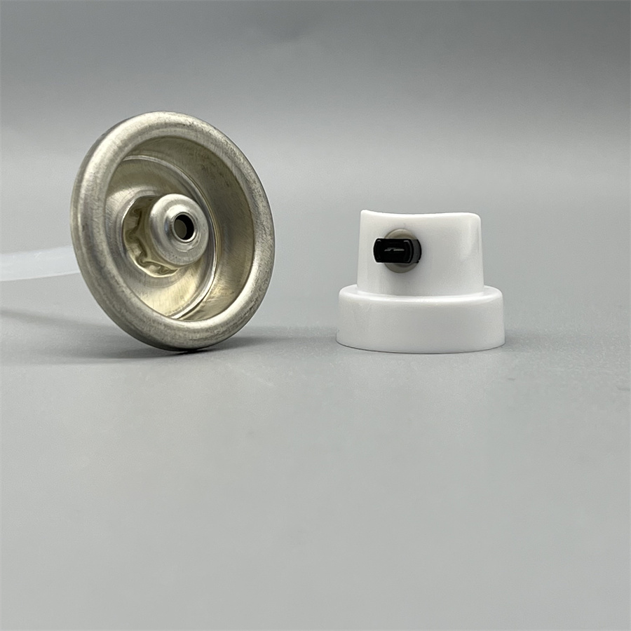 Female Paint Spray Valve with Actuator, Pneumatic Paint Dispensing Valve for Industrial Coating Applications 