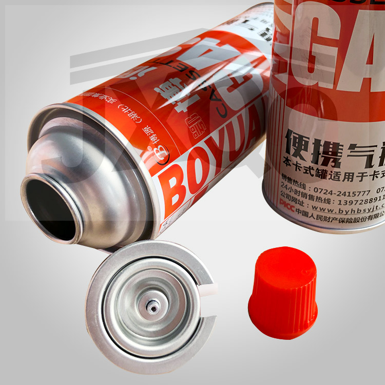 portable gas stove valve at plastic red cap