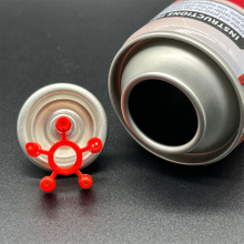 Universal Lighter Butane Gas Refill Adapter for Easy Refills - Compact and Efficient
