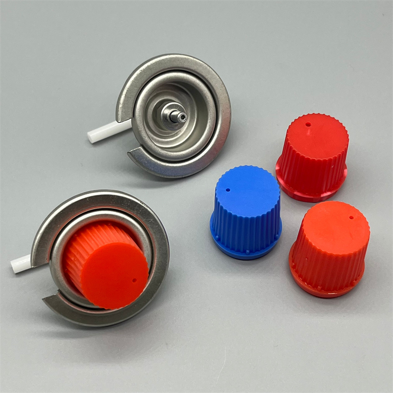 High-Performance Gas Canister Valve for Industrial Use with Enhanced Safety