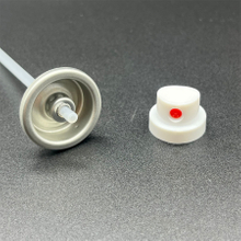Compact Dry Shampoo Spray Valve with Actuator | Travel-Friendly Hair Care Solution | 0.9mm Orifice