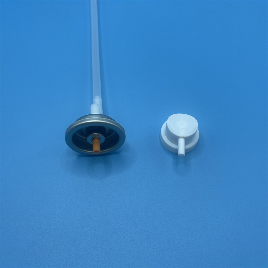 Multi-Angle Dispensing Spray Valve Omni-Directional Dispensing Valve for Industrial Machinery Cleaning, Lubrication And Mechanical Maintenance, Standard Aerosol Specification