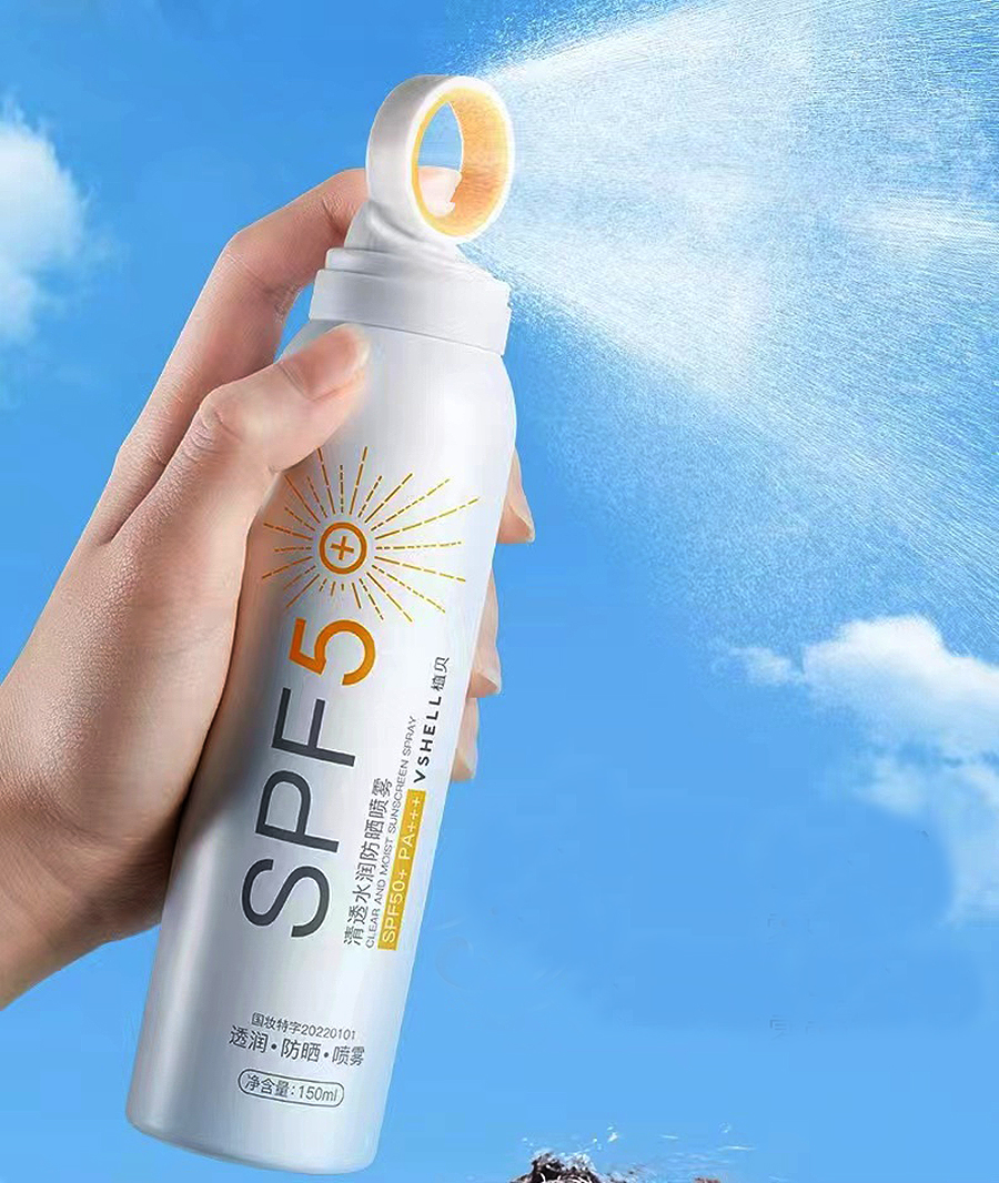 Moisturizing sunscreen spray valve (8)