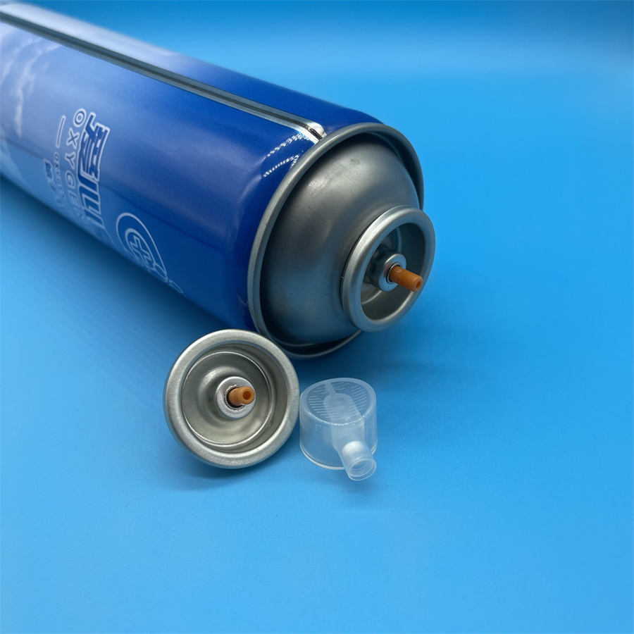 Oxygen spray valve actuator (47)