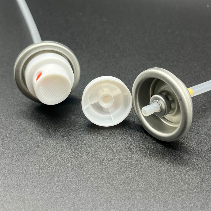 Dry shampoo valve actuator (245)
