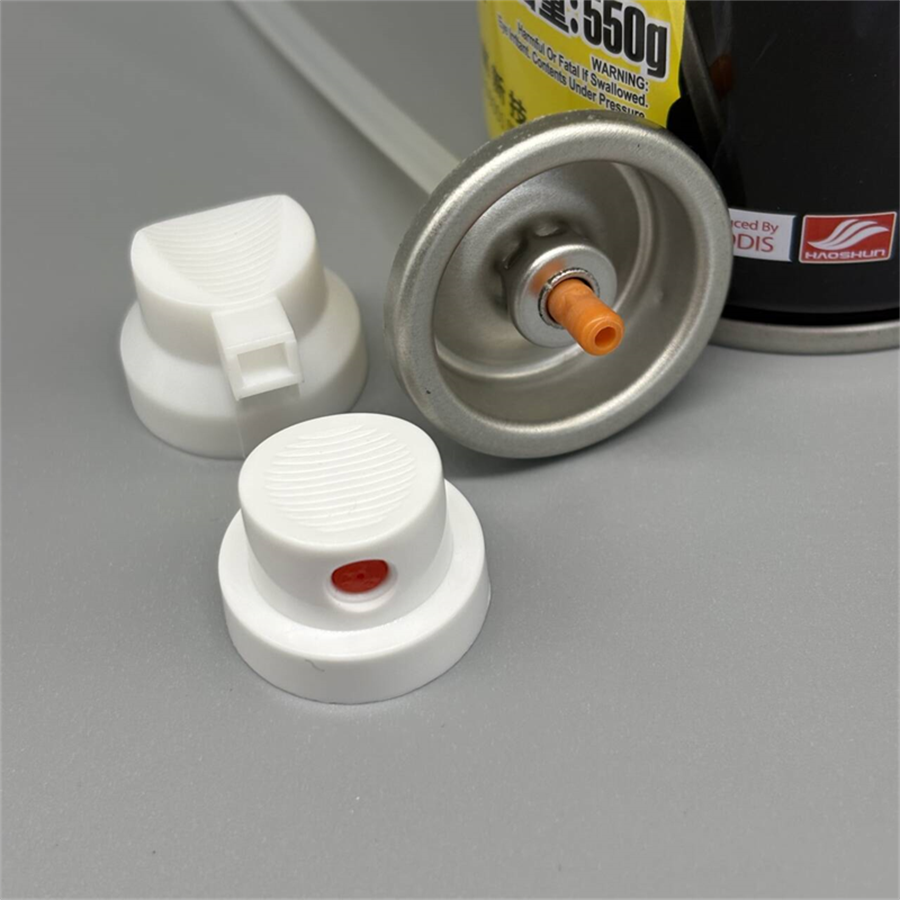 Compact Foam Cleaner Valve for Travelers with Leak-Proof Design