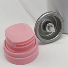 Sustainable Dry Shampoo Spray Valve with Low-Force Actuator for Brand Owners Featuring 100% Recyclable Design