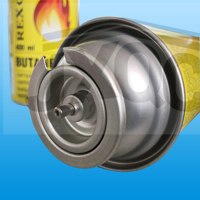 Однодюймовий портативний аерозольний клапан бутанової газової плити для жерстяних банок для кемпінгу з картриджем 