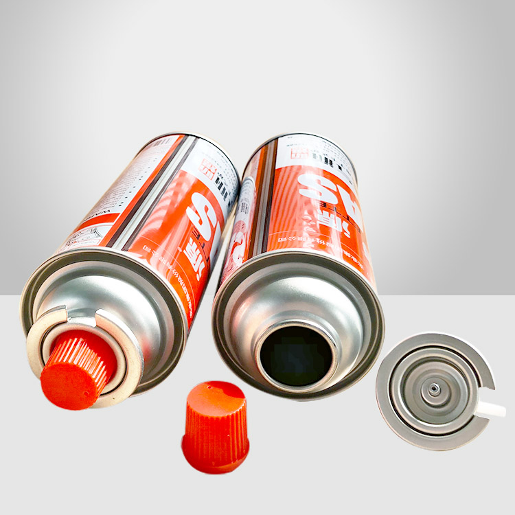 One Inch Portable Butane Gas Stove Valve for Cooking Camping Stove Valve Cartridge Tin Cans