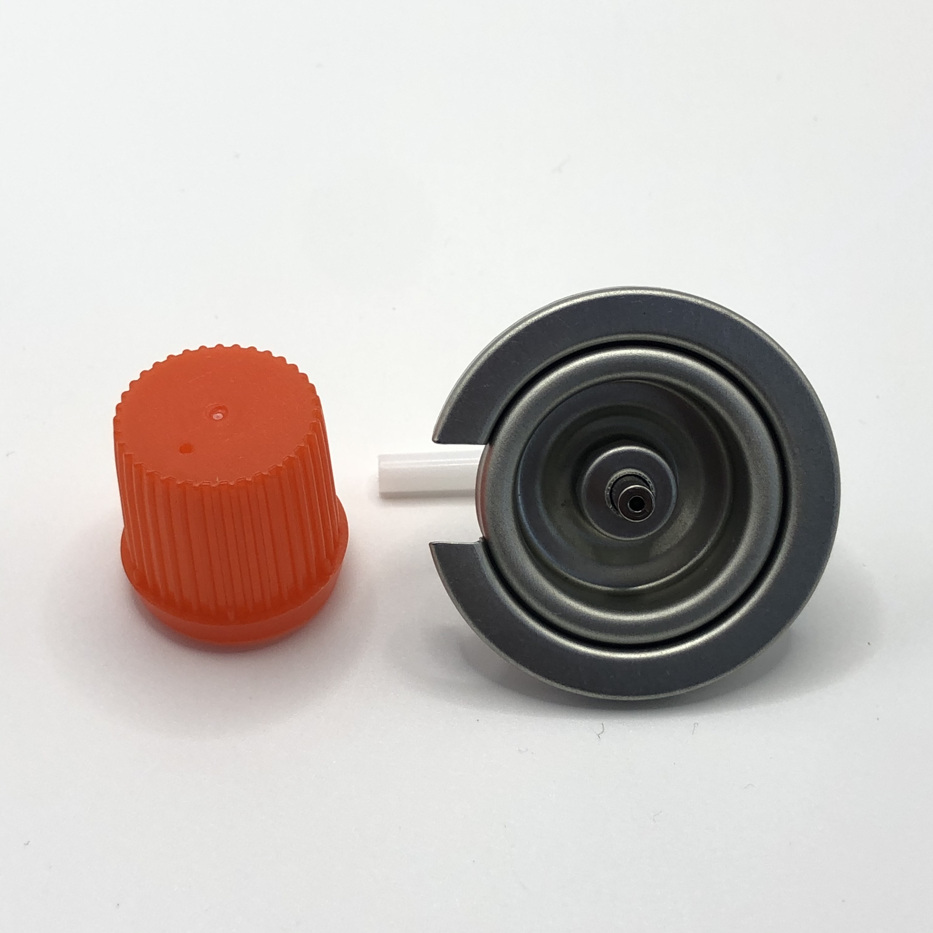 Manufacture 1 Inch Portable Gas Stove Valve with Red Caps