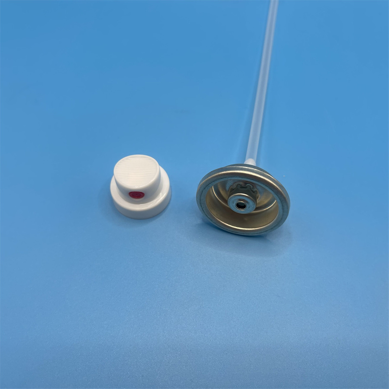 Versatile Female Paint Spray Valve with Fan Nozzle - Precision Coating for DIY Projects and Home Improvement