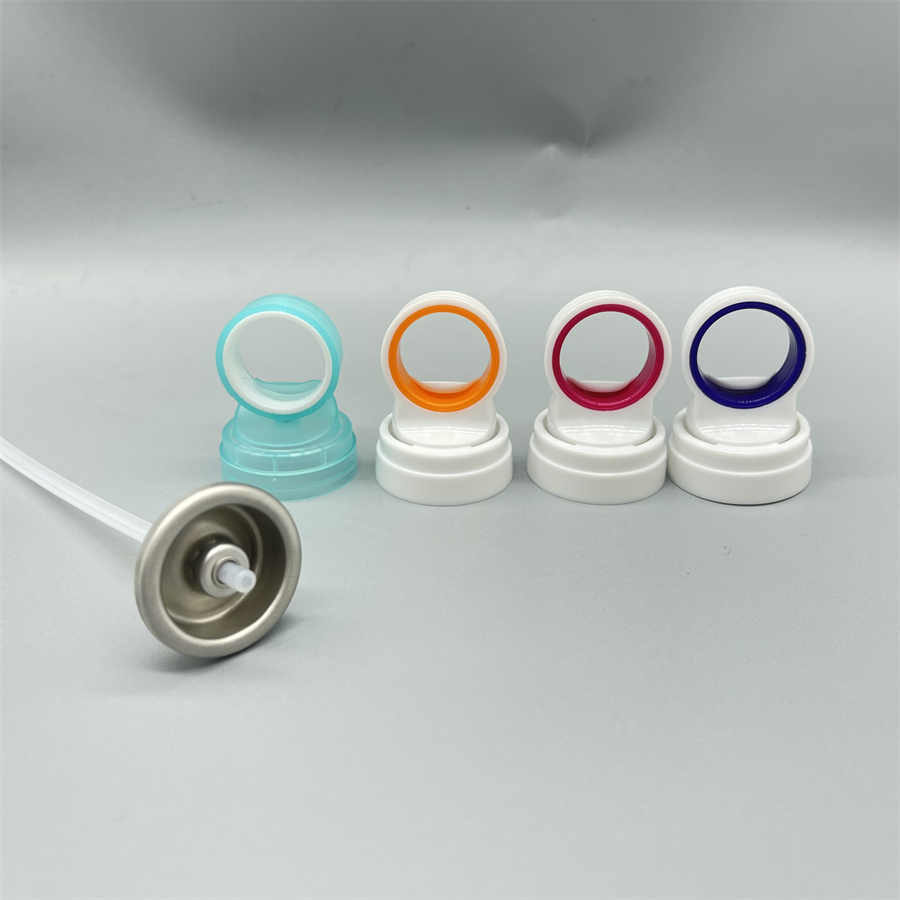 Moisturizing sunscreen spray valve (121)