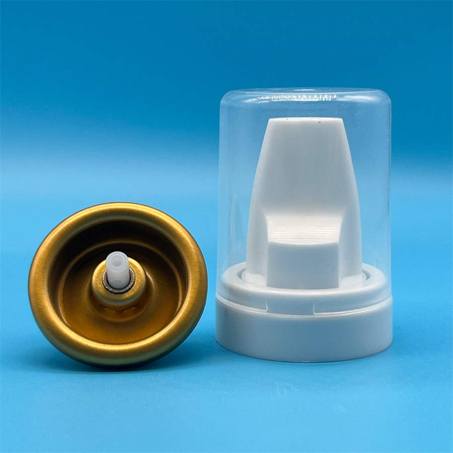 Eco-Friendly Hair Styling Product Valve | Biodegradable Materials | 0.8mm Orifice for Mousse and Gels
