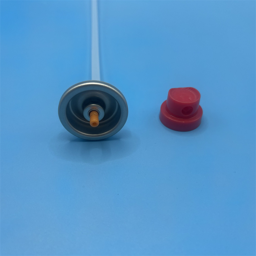Multi-Angle Dispensing Spray Valve Omni-Directional Dispensing Valve for Industrial Machinery Cleaning, Lubrication And Mechanical Maintenance, Standard Aerosol Specification