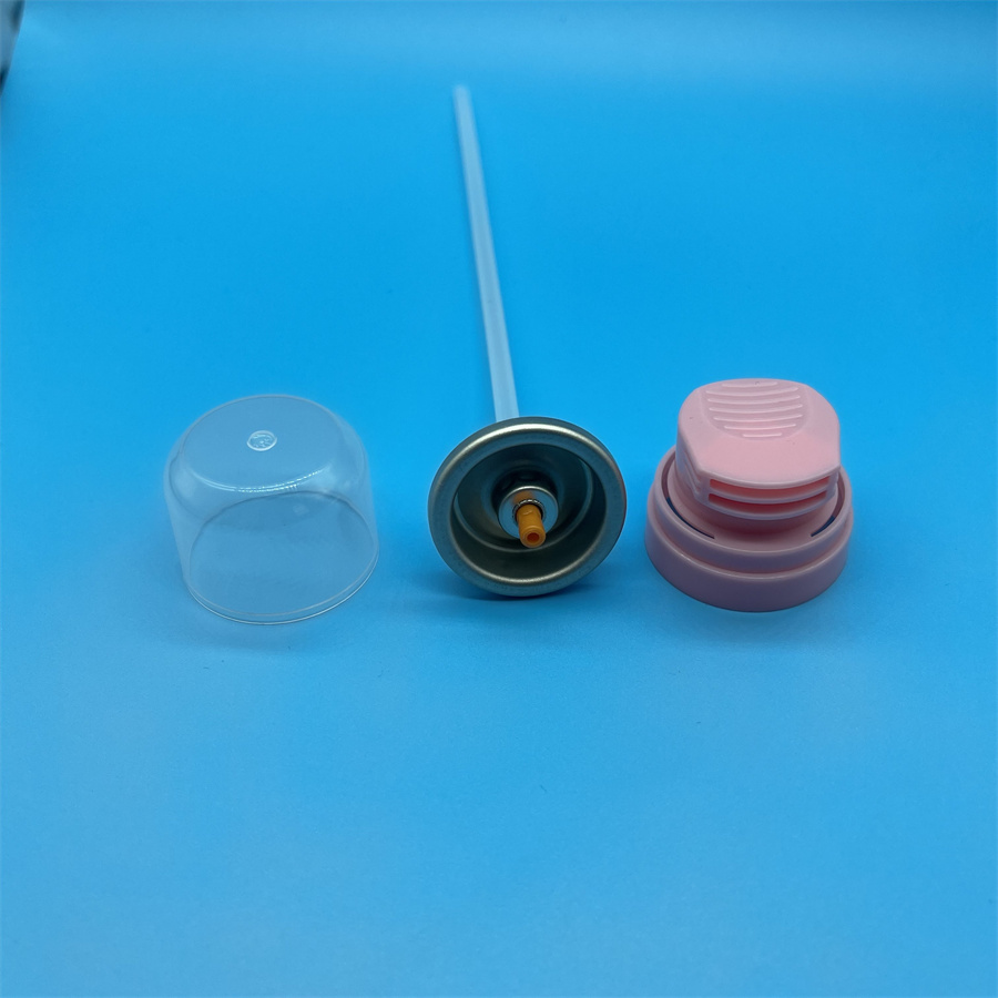 shaving foam valve (124)